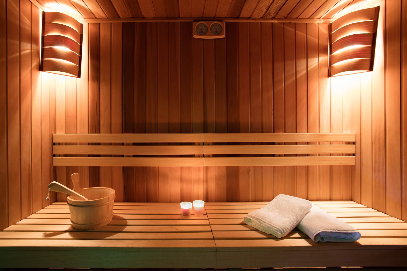 Sauna interior